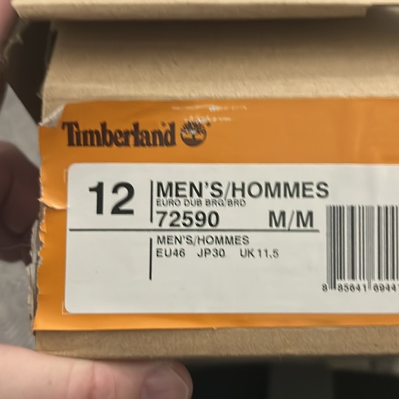 Brown Timberland Euro Hikers size 12 - Picture 5 of 5